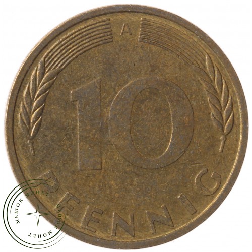 Германия 10 пфеннигов 1995 А — 937040909