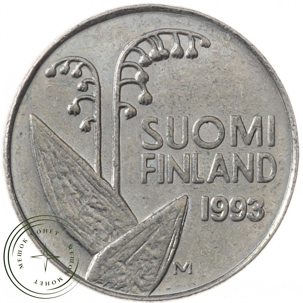 Финляндия 10 пенни 1993