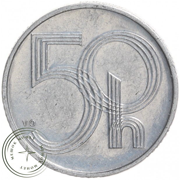 Чехия 50 геллеров 1993