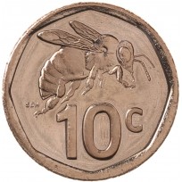 ЮАР 10 центов 2023