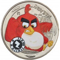 Монета Сьерра-Леоне 1 доллар 2018 Angry Birds