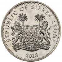 Монета Сьерра-Леоне 1 доллар 2018 Angry Birds