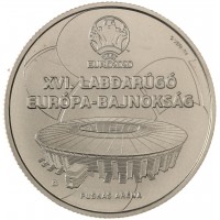 Монета Венгрия 2000 форинтов 2021 УЕФА Чемпионат Европы по футболу 2020