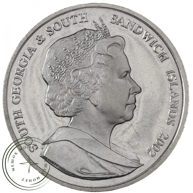 Южная Георгия 2 фунта 2002 Диана, Принцесса Уэльская