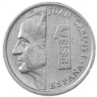 Монета Испания 1 песета 1993