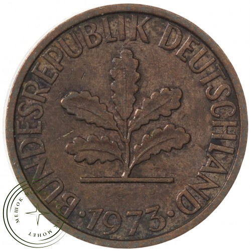 Германия 5 пфеннигов 1973 J — 937041100