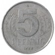 ГДР 5 пфеннигов 1968