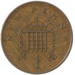 Великобритания 1 новый пенни 1979