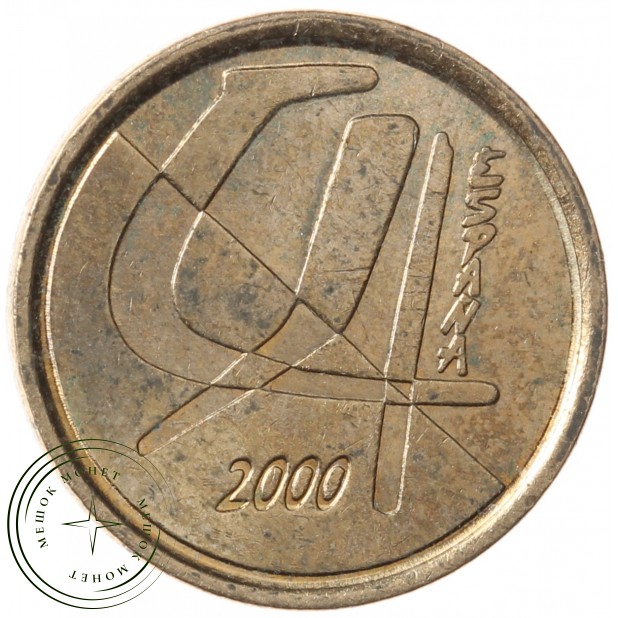 Испания 5 песет 2000
