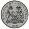 Сьерра-Леоне 1 доллар 2001 Большие кошки мира - Гепард