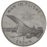 Либерия 1 доллар 1994 25 лет первому полёту Конкорда