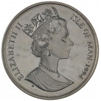 Монета Либерия 1 доллар 1994 25 лет первому полёту Конкорда