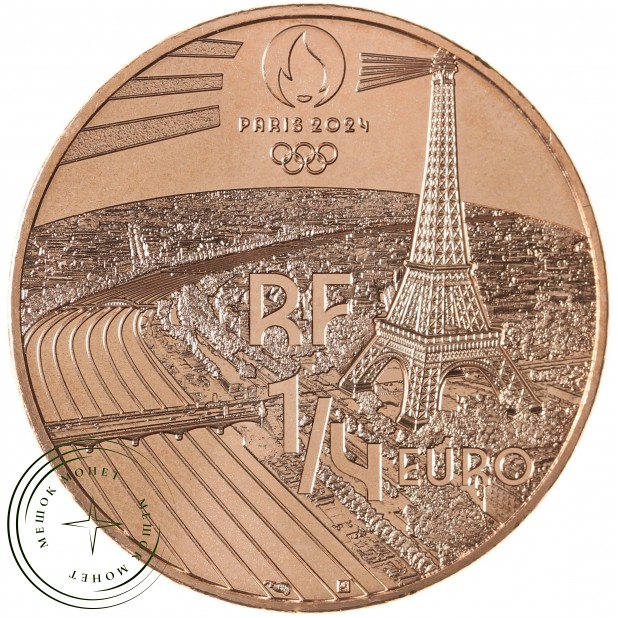 Франция 1/4 евро 2023 XXXIII летние Олимпийские игры в Париже 2024 - Талисман Фриж