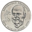 Франция 1 франк 1996 100 лет со дня рождения Жака Рюефа