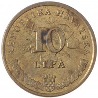 Монета Хорватия 10 лип 2011