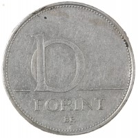 Монета Венгрия 10 форинтов 1994