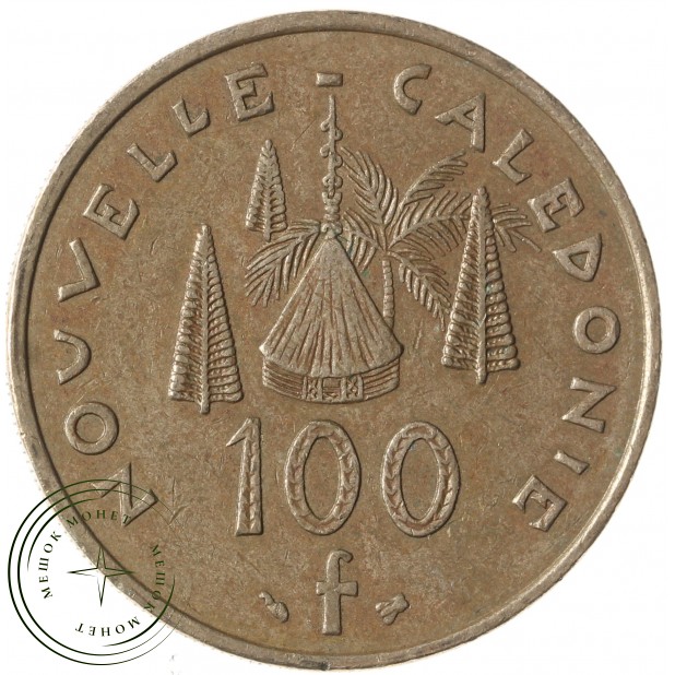 Новая Каледония 100 франков 1997