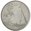 Багамские острова 25 центов 2007