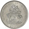 Багамские острова 25 центов 2007