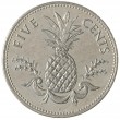 Багамские острова 5 центов 2004