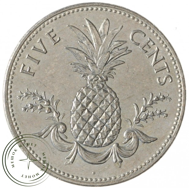 Багамские острова 5 центов 2005 - 93702880