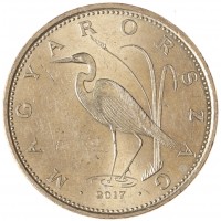 Монета Венгрия 5 форинтов 2017