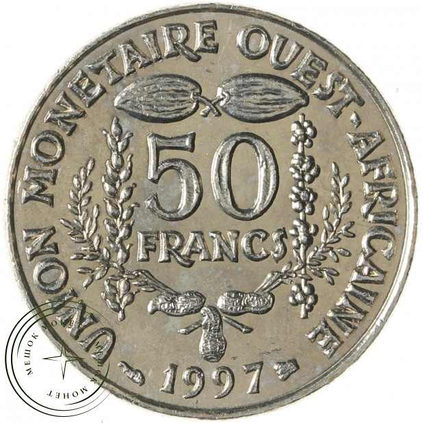 Западная Африка 50 франков 1997