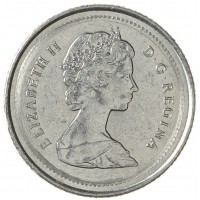 Канада 10 центов 1989