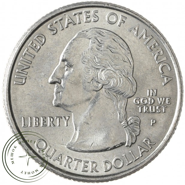 США 25 центов 2000 Вирджиния Р