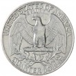 США 25 центов 1989 D