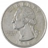 США 25 центов 1996
