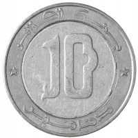 Монета Алжир 10 динаров 2013