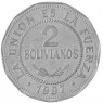 Боливия 2 боливиано 1997
