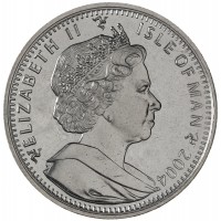 Остров Мэн 1 крона 2004 Награды - Французский крест