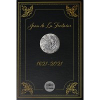 Монета Франция 10 евро 2021 400 лет со дня рождения Жана де Лафонтена