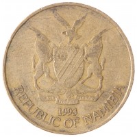 Монета Намибия 5 долларов 1993