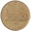 Финляндия 5 марок 1993 Тюлень