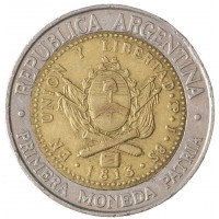 Монета Аргентина 1 песо 1994