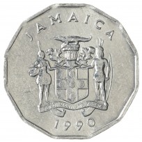 Ямайка 1 цент 1990