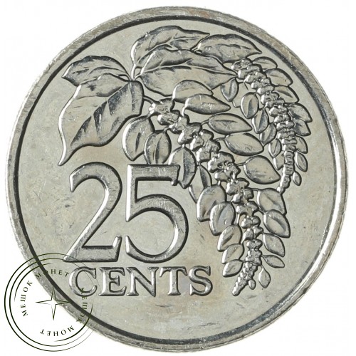 Тринидад и Тобаго 25 центов 2008 — 937041561