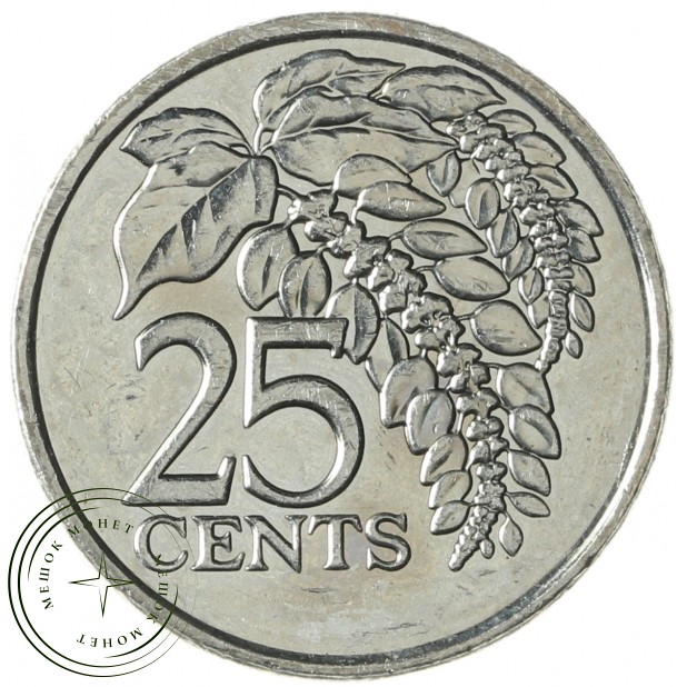Тринидад и Тобаго 25 центов 2008