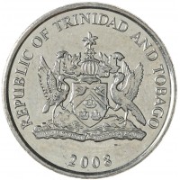 Тринидад и Тобаго 25 центов 2008