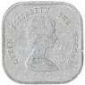 Восточные Карибы 2 цента 1987