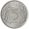 США 25 центов 1999 Джорджия Р