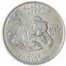 США 25 центов 2008 Аляска D