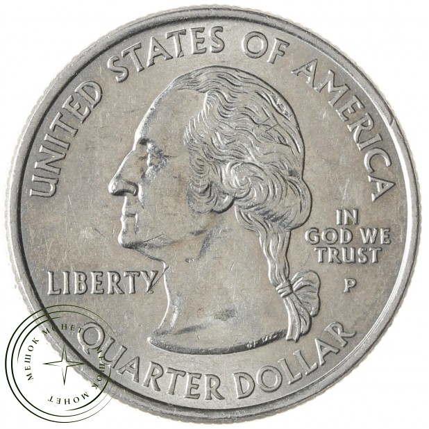 США 25 центов 2006 Невада Р