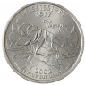 США 25 центов 2002 Миссисипи Р