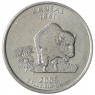 США 25 центов 2005 Канзас D