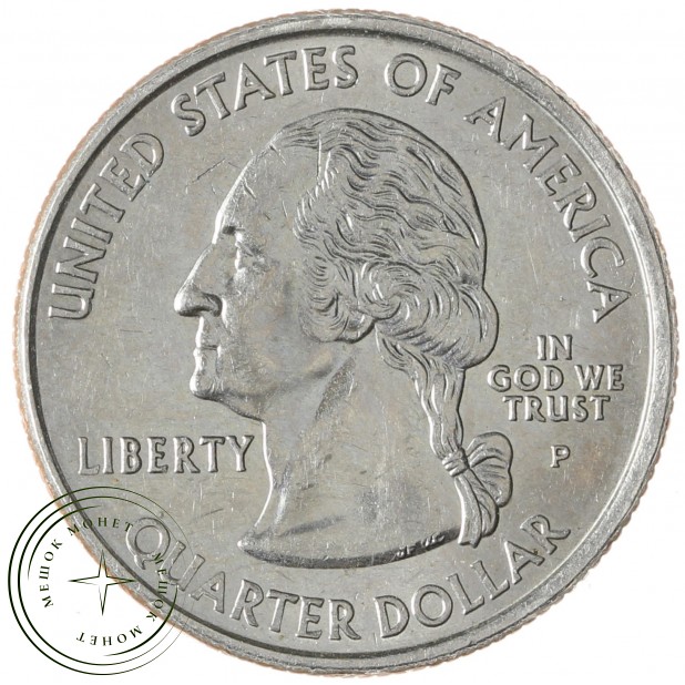 США 25 центов 2005 Калифорния Р