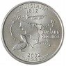 США 25 центов 2002 Луизиана Р